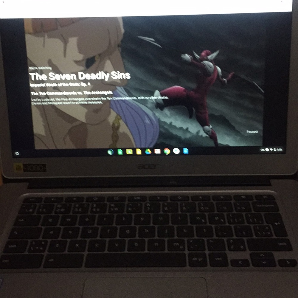 A laptop